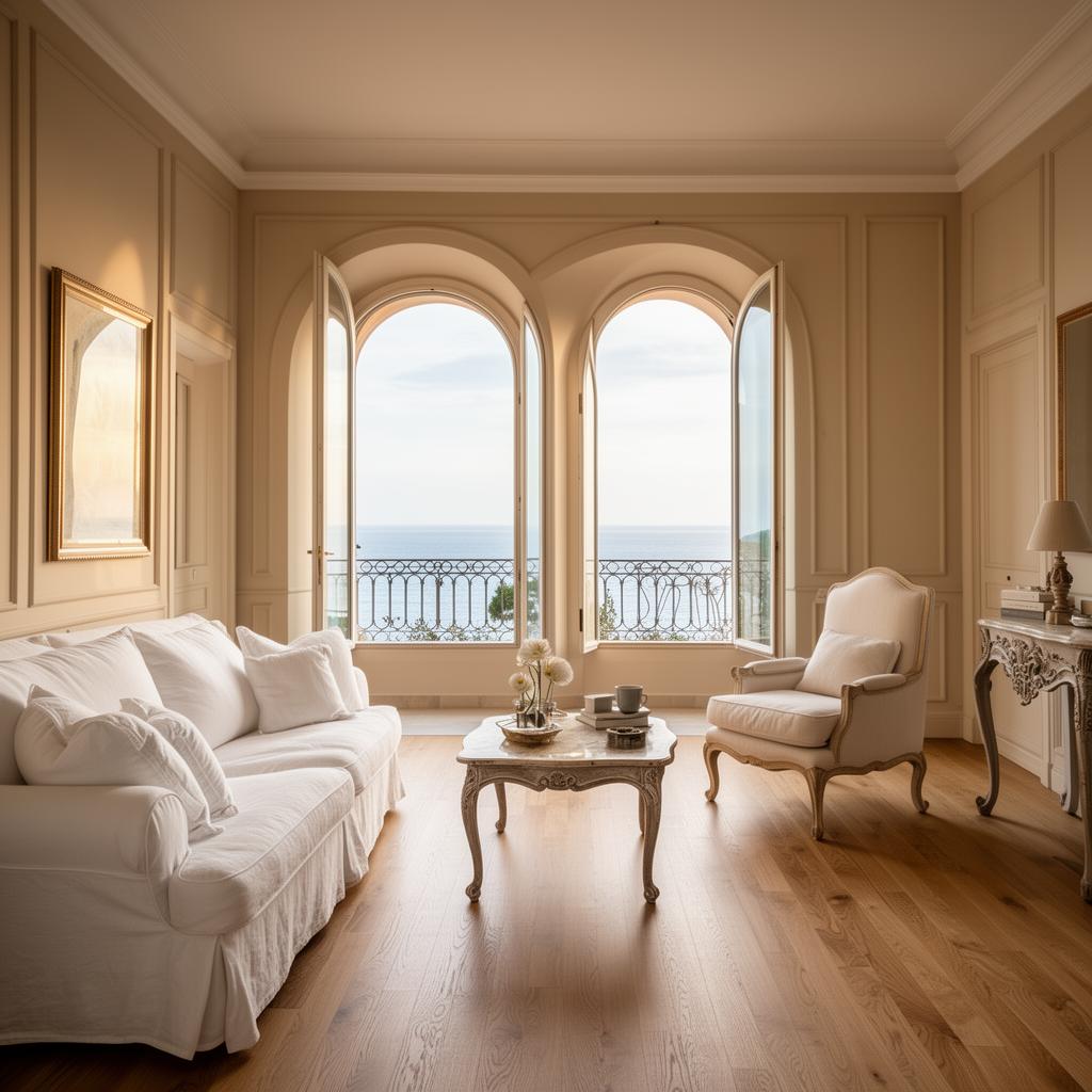 Interno villa in Liguria